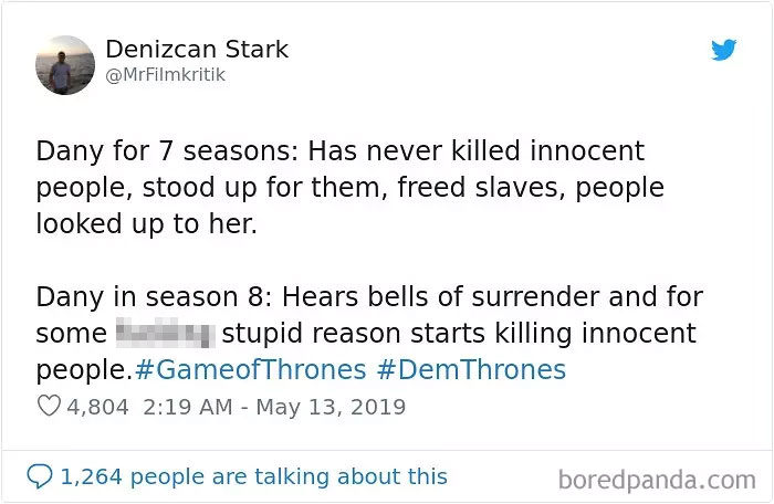 Got Writing Reaction