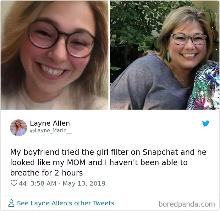 Boyfriend = Mom