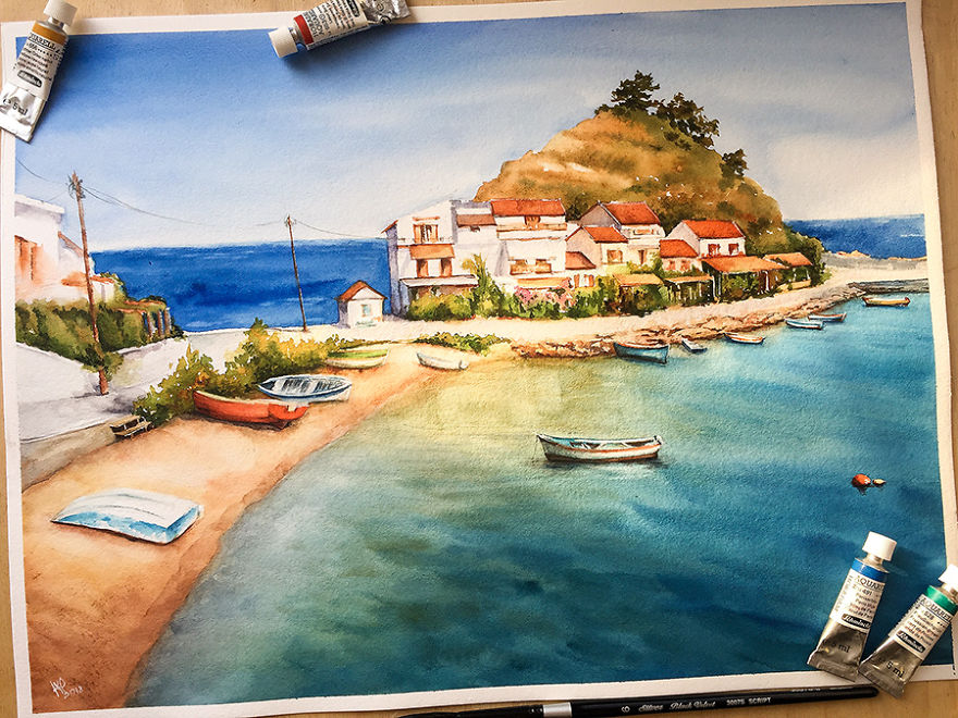 Kokkari Village, Greece