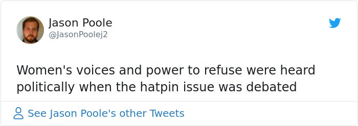 20th-Century Women Protected Themselves From Sexual Predators With Hatpins And Men Tried To Ban Them