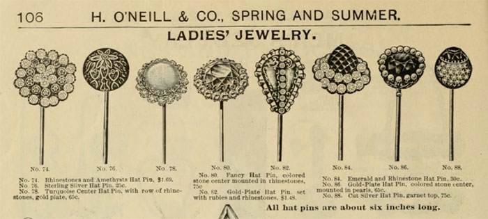 20th-Century Women Protected Themselves From Sexual Predators With Hatpins And Men Tried To Ban Them