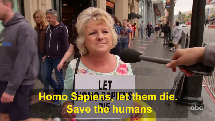 Jimmy Kimmel Asks People If Homo Sapiens Should Be Saved, And The Answers Show The Level Of Stupidity
