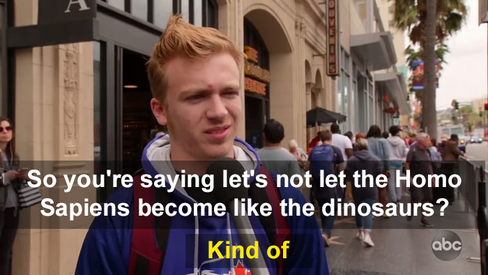 Jimmy Kimmel Asks People If Homo Sapiens Should Be Saved, And The Answers Show The Level Of Stupidity