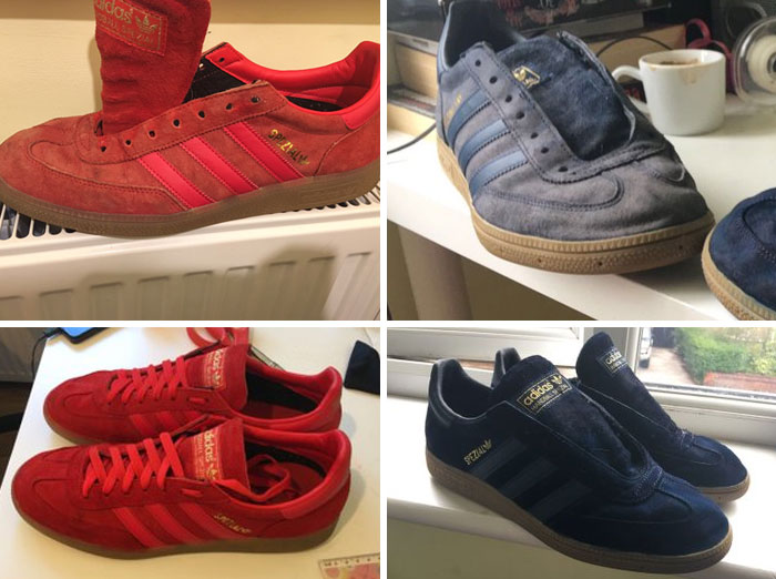 Woman Shows A Method To Remove Creases From Your Sneakers, People Try It And Post Their Before & After Results Woman Shows A Method To Remove Creases From Your Sneakers, People Try It And Post Their Before & After Results