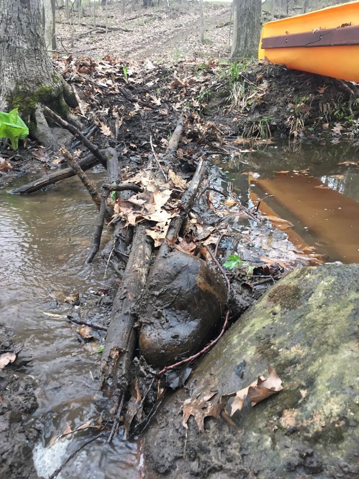 I Built A Dam From What I Could Find