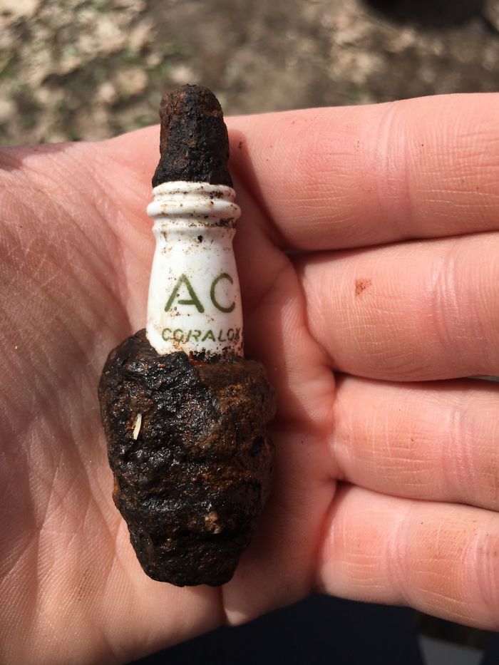 Old Spark Plug I Found In A Stream