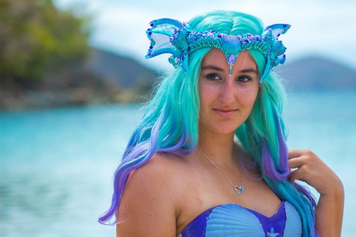 This Girl Moved To The Caribbean To Be A Mermaid