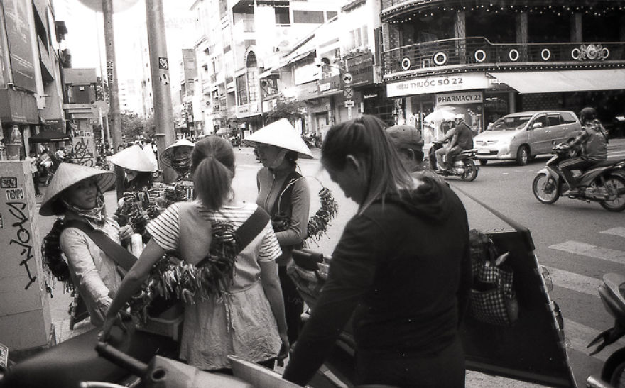 B&w Vietnam From N To S