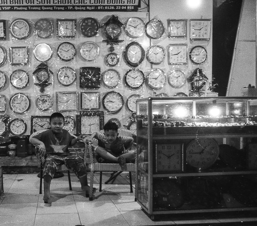 B&w Vietnam From N To S