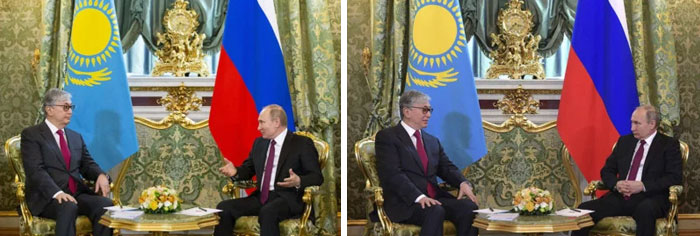 Kazakhstan Is Photoshopping Their Leader's Photos And They Are Not Even Trying To Be Subtle
