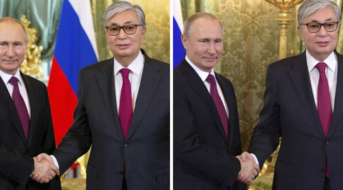 Kazakhstan Is Photoshopping Their Leader's Photos And They Are Not Even Trying To Be Subtle