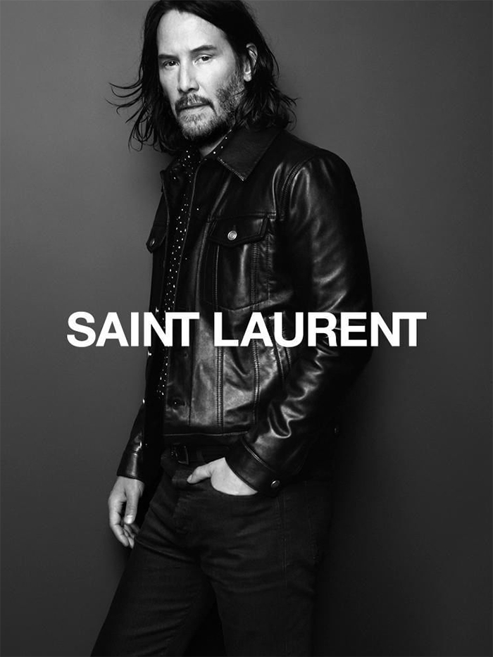 Keanu Reeves Is The New Face For Saint Laurent Men's Range And People Online Are Loving It Keanu Reeves Is The New Face For Saint Laurent Men's Range And People Online Are Loving It