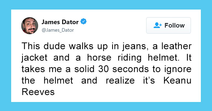 Guy Shares How Keanu Reeves Bought Ice Cream Just To Give Him An Autograph, And People Fall In Love With Him Even More