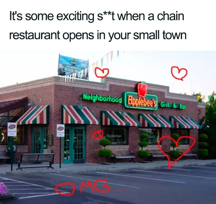 Small Town Meme