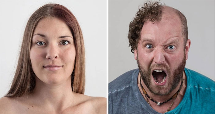 «Retratos genéticos» de familiares que muestran lo potente del ADN (30 imágenes)