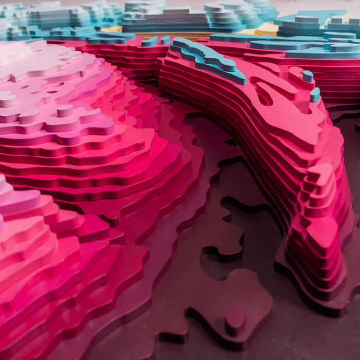 I Spent 5 Years Making These Topographic Sculptures, Each With Up To 2500 Individual Pieces I Spent 5 Years Making These Topographic Sculptures, Each With Up To 2500 Individual Pieces
