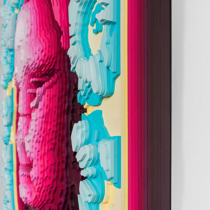 I Spent 5 Years Making These Topographic Sculptures, Each With Up To 2500 Individual Pieces