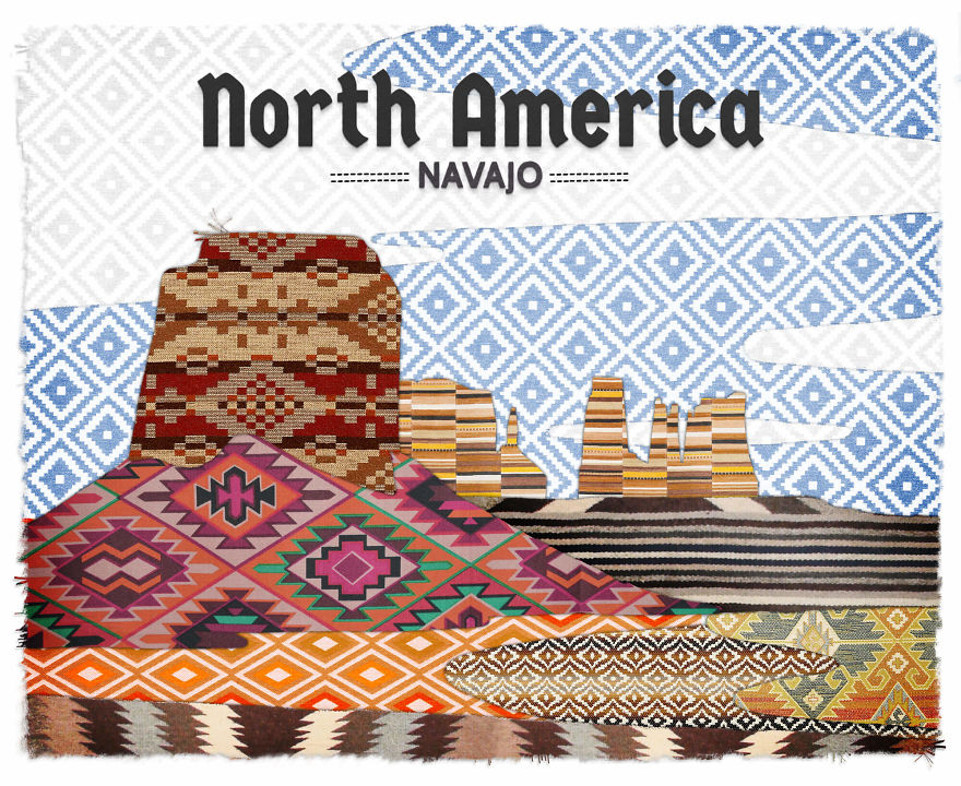 We Created Stunning Landscapes From The Unique Fabrics Made There