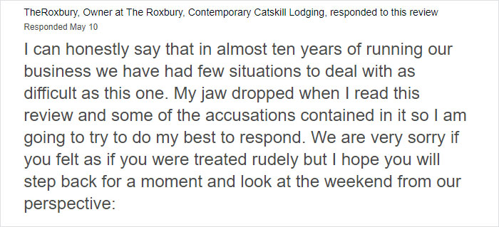 This Motel Owner Gives A Perfect Example Of How To Respond To A Bad Review