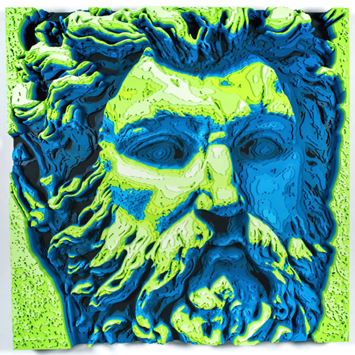 I Spent 5 Years Making These Topographic Sculptures, Each With Up To 2500 Individual Pieces