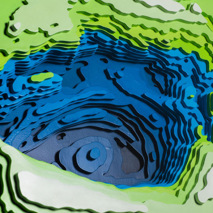 I Spent 5 Years Making These Topographic Sculptures, Each With Up To 2500 Individual Pieces