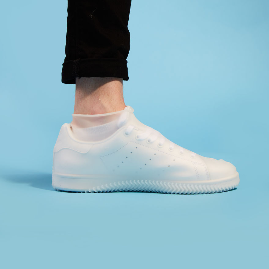 These Shoe Condoms Will Keep Your Feet Free From Stds (Street Transmitted Dirt) These Shoe Condoms Will Keep Your Feet Free From Stds (Street Transmitted Dirt)