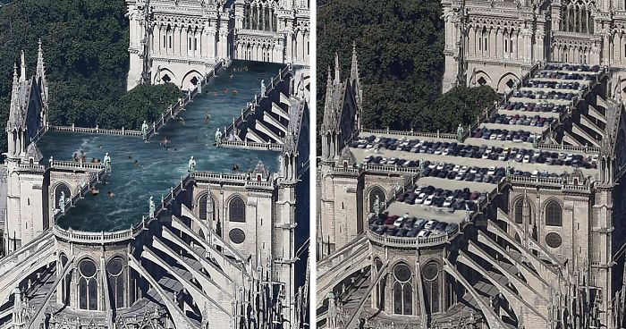9 Ridiculous Proposals For The Notre Dame Restoration
