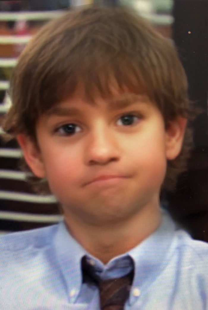 Someone Put The Baby Face Filter Over The Characters From 'The Office' And The Result Is Hilarious Someone Put The Baby Face Filter Over The Characters From 'The Office' And The Result Is Hilarious