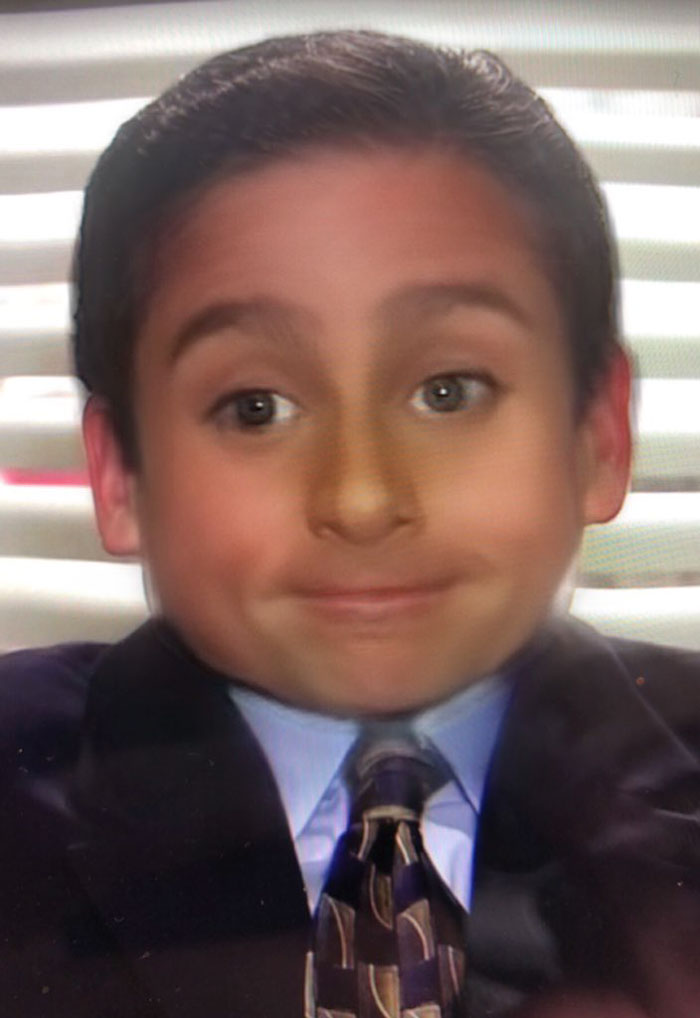 Someone Put The Baby Face Filter Over The Characters From 'The Office' And The Result Is Hilarious Someone Put The Baby Face Filter Over The Characters From 'The Office' And The Result Is Hilarious
