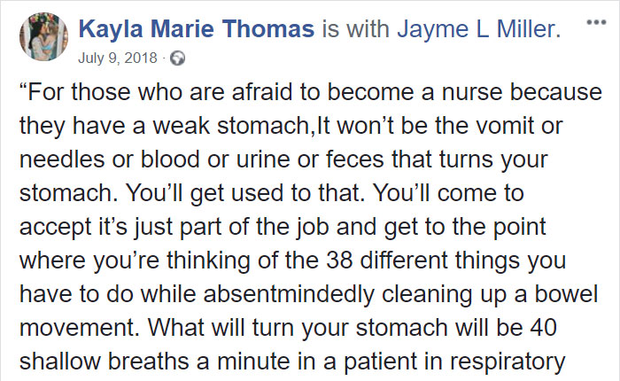 "You’ll Get Used To The Poop:" Nurse Reveals The Heartbreaking Situations That Actually Make Their Stomach Turn "You’ll Get Used To The Poop:" Nurse Reveals The Heartbreaking Situations That Actually Make Their Stomach Turn