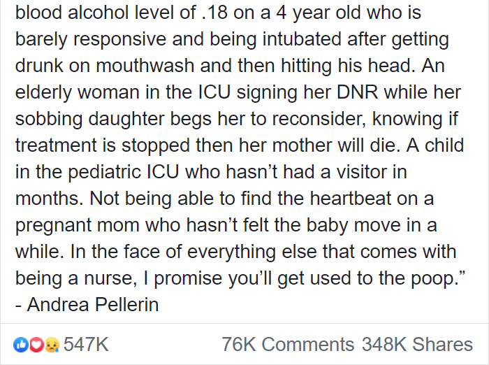 "You’ll Get Used To The Poop:" Nurse Reveals The Heartbreaking Situations That Actually Make Their Stomach Turn "You’ll Get Used To The Poop:" Nurse Reveals The Heartbreaking Situations That Actually Make Their Stomach Turn