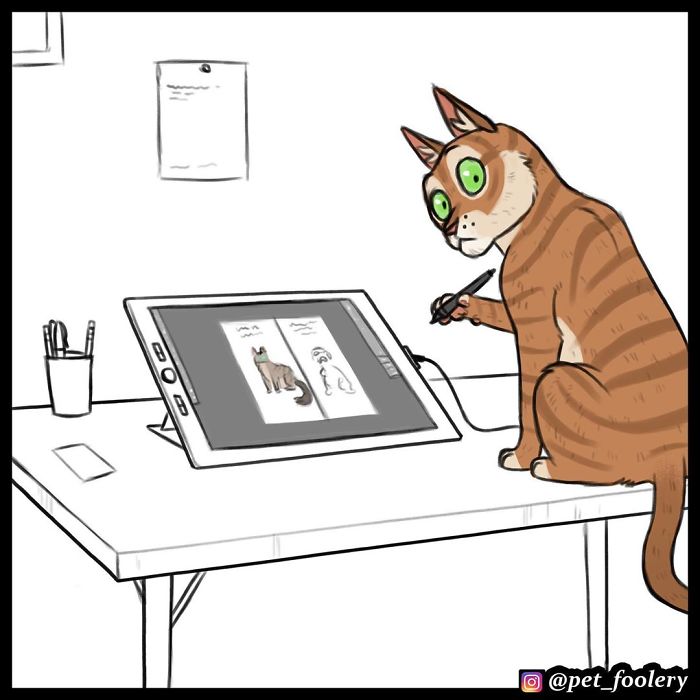 4 Hilarious Comics Explaining Why Cats Are Better Than Dogs