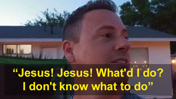 200 Sheep Saw This Guy's Yard With Its Fence Open And Decided To Give Him A Visit - Now They Refuse To Leave