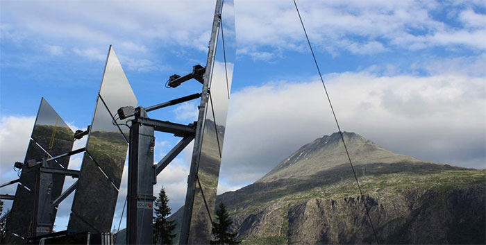 Town Has No Sun For 5 Months, Spends 5 Million Norwegian Kroner To Place Mirrors In The Mountains That Mimic Sunlight