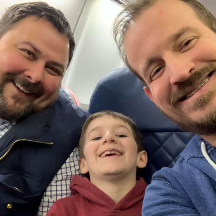 Dads Share A Heartwarming Picture Of Their First Day After Adopting A Son Dads Share A Heartwarming Picture Of Their First Day After Adopting A Son