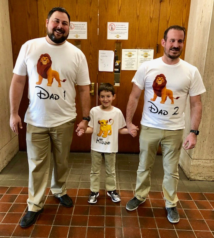 Dads Share A Heartwarming Picture Of Their First Day After Adopting A Son