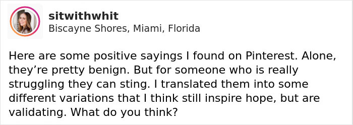 Therapist Explains The Important Difference Between Support And ‘Toxic Positivity’ In One Simple Chart Therapist Explains The Important Difference Between Support And ‘Toxic Positivity’ In One Simple Chart