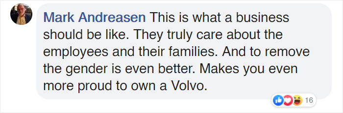 Volvo Announces Their New Policy On Parental Leave, But Many People Aren&rsquo;t Happy With Their Choice Of Illustration