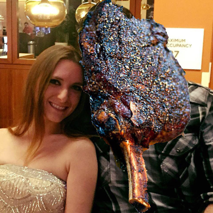 Instead Of Deleting Photos, This Woman Covered Her Misteak-Of-A-Boyfriend With Steak Instead Of Deleting Photos, This Woman Covered Her Misteak-Of-A-Boyfriend With Steak