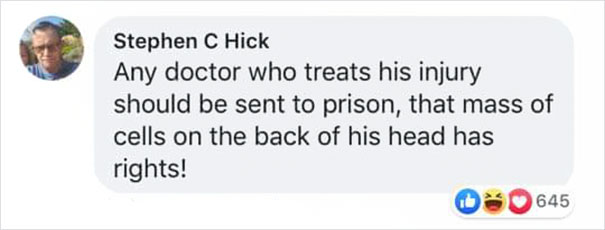 Preacher Carrying 'You Deserve To Be Raped' Sign Gets Hit With A Baseball Bat And The Comments Are Priceless