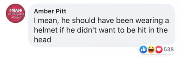 Preacher Carrying 'You Deserve To Be Raped' Sign Gets Hit With A Baseball Bat And The Comments Are Priceless