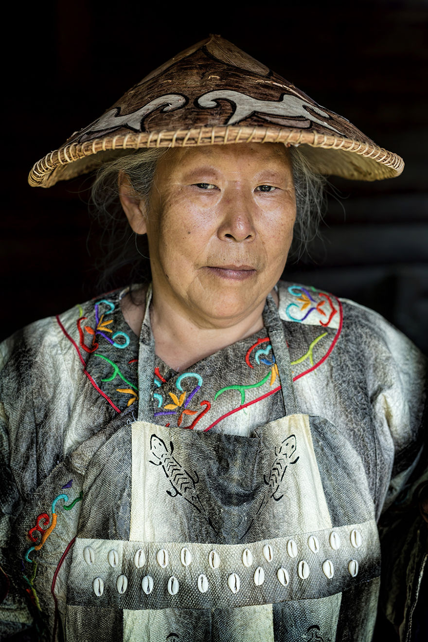 Orochi Woman; Coast Of The Sea Of Japan, Far East Siberia