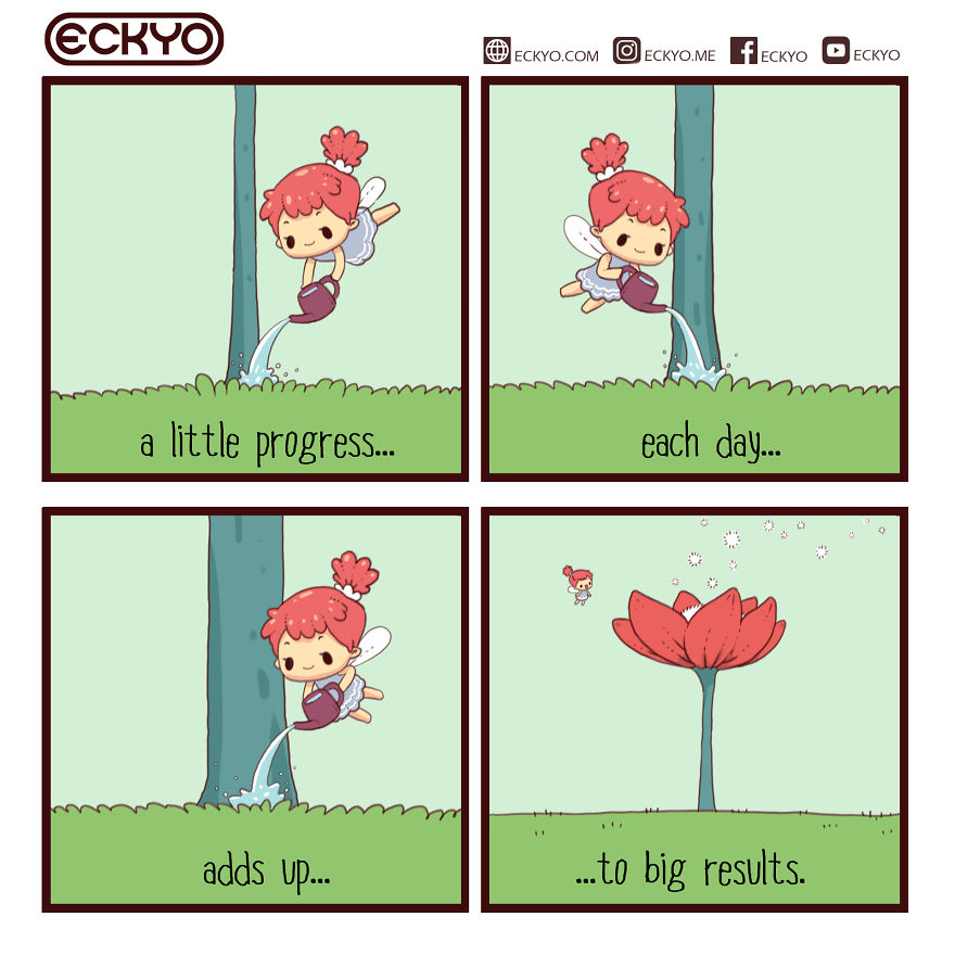 Just A Little Each Day