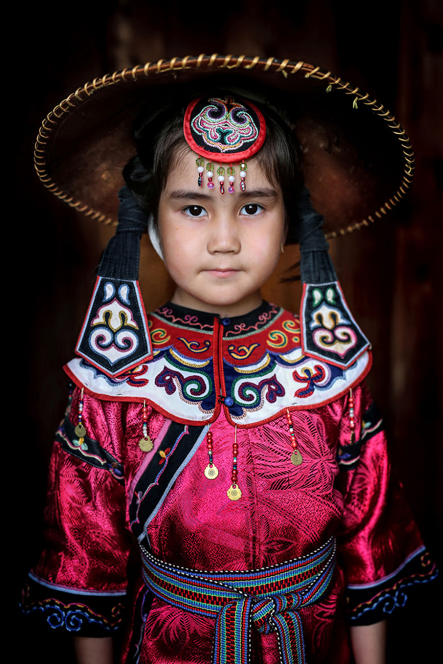 Ulchi Girl; Amur River, Far East Of Siberia