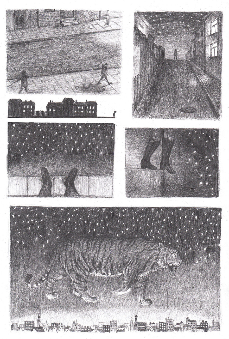 I Was Drawing A Mysterious Tiger Comics To Get My Life Back On Track After A Hard Breakup