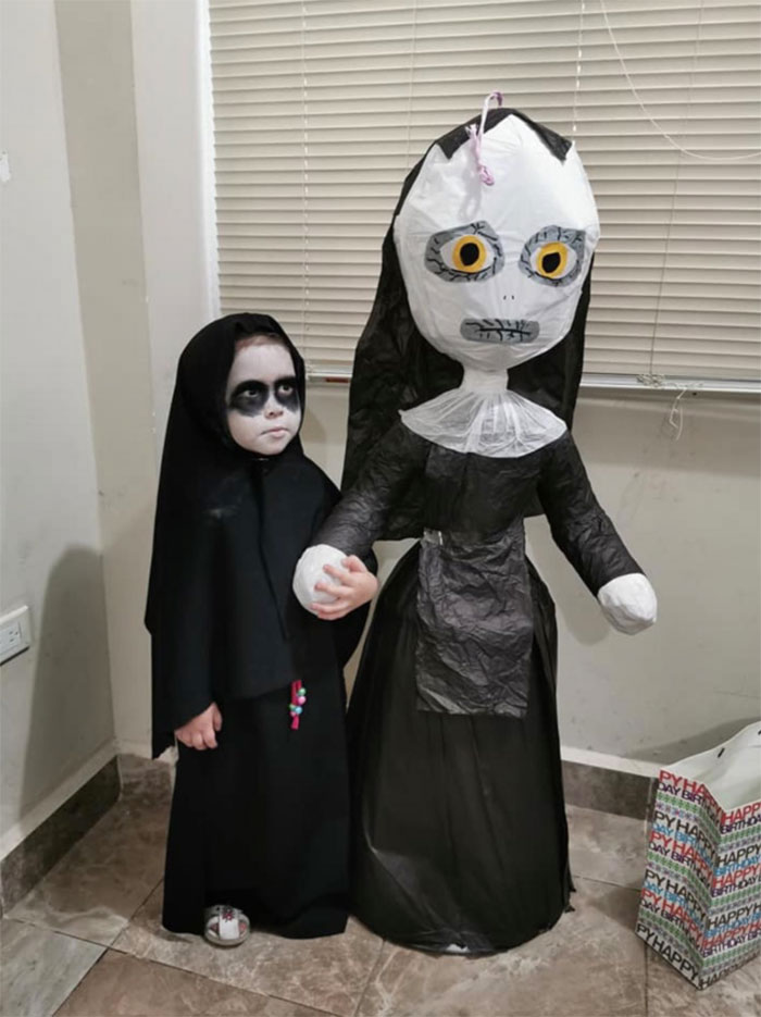 3-Year-Old Picks 'The Nun' Movie As Her Theme For The Party, Gets A Response From The Main Actress 3-Year-Old Picks 'The Nun' Movie As Her Theme For The Party, Gets A Response From The Main Actress