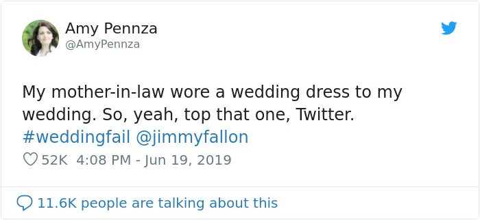 "My Mother-In-Law Wore A Wedding Dress To My Wedding" "My Mother-In-Law Wore A Wedding Dress To My Wedding"