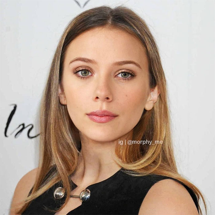 Scarlett Johansson (Black Widow) And Elizabeth Olsen (Scarlet Witch)