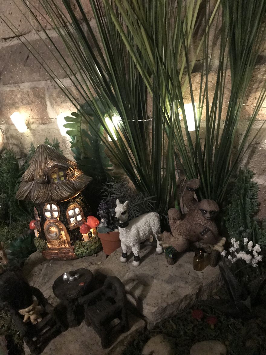 Tiny Sans-Fairy Garden