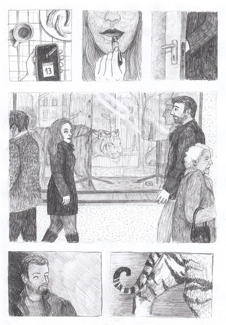 I Was Drawing A Mysterious Tiger Comics To Get My Life Back On Track After A Hard Breakup